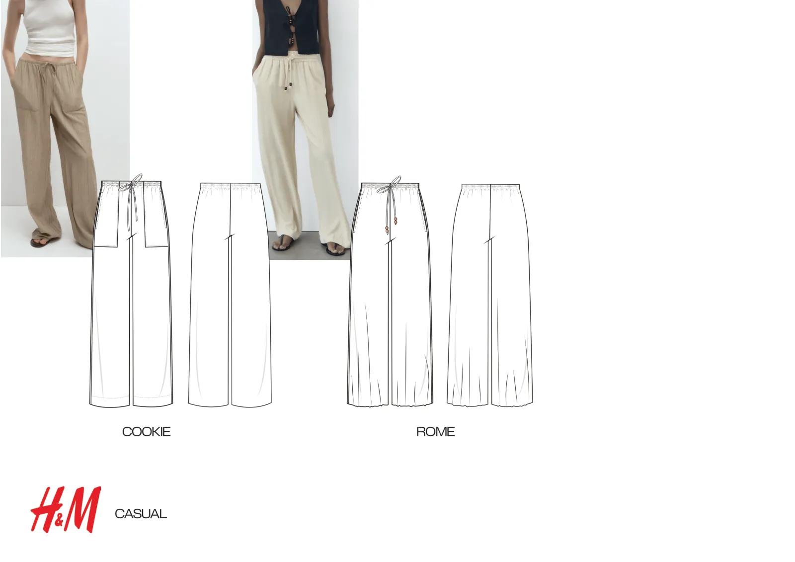 H&M Denim and Tailoring Trousers image 8